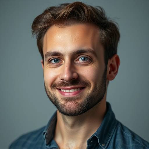 Portrait de Julien Dupont, Concepteur Web et Développeur Front-End chez Studio Lumière